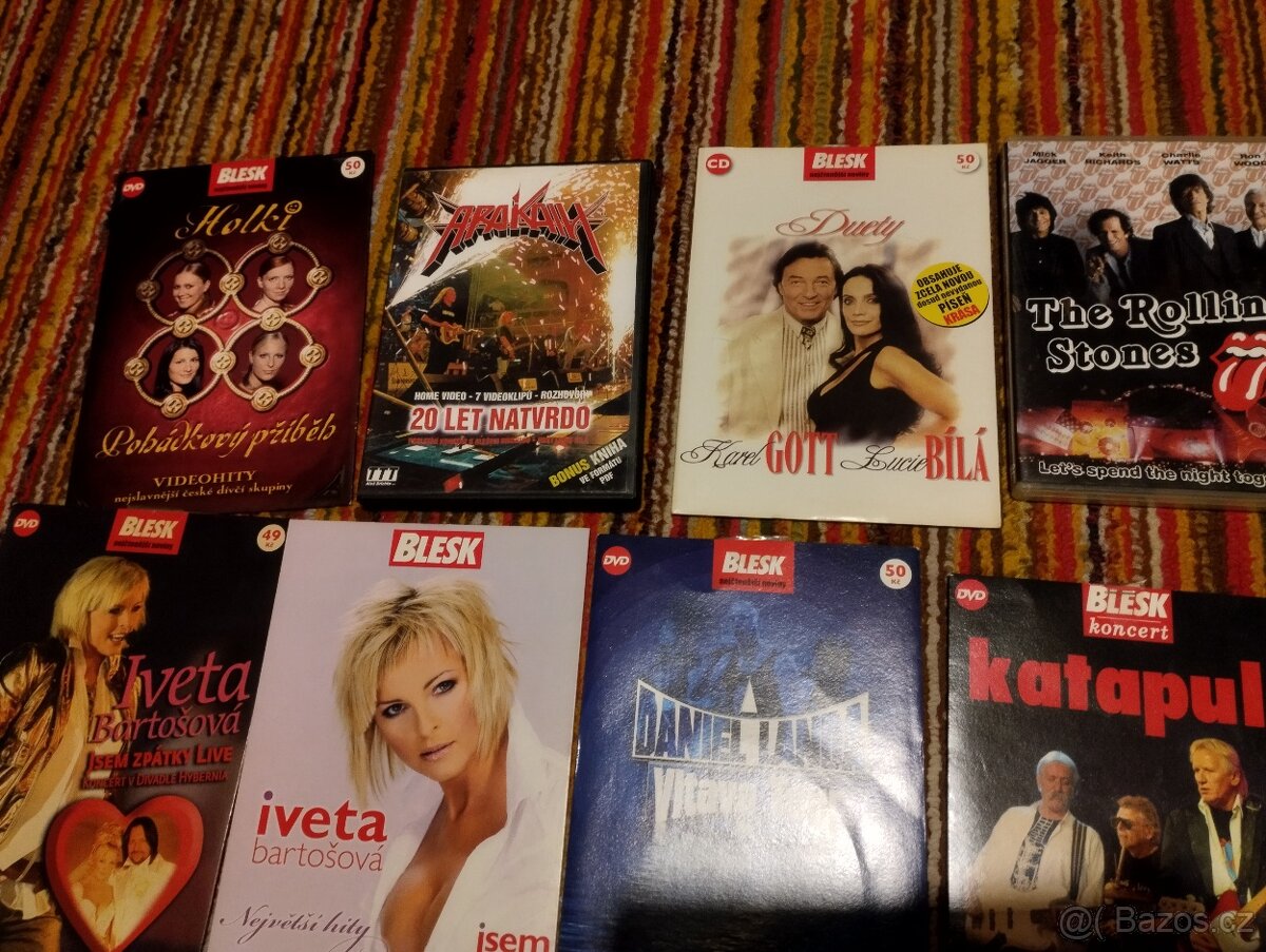 Mix hudebních DVD a CD - 3
