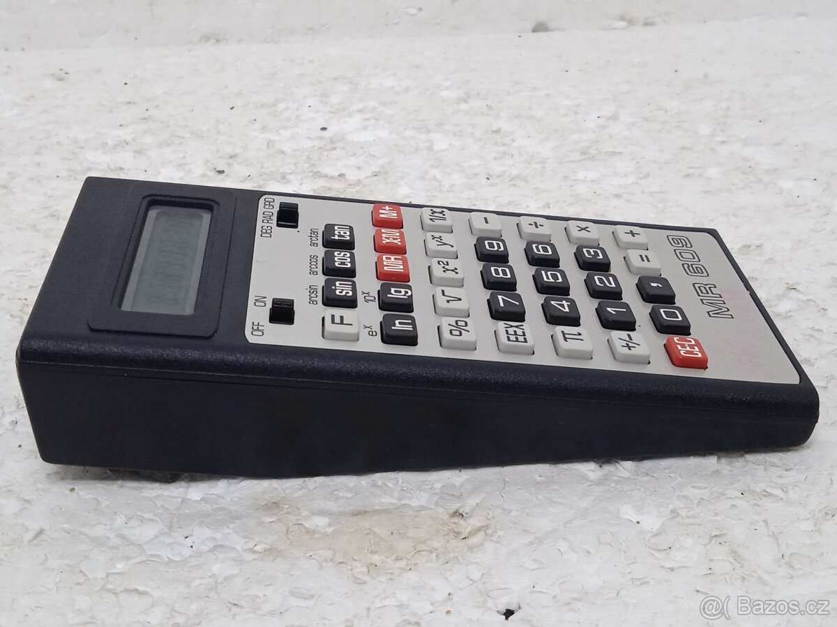 Tesla MR 609 - retro kalkulačka - 3