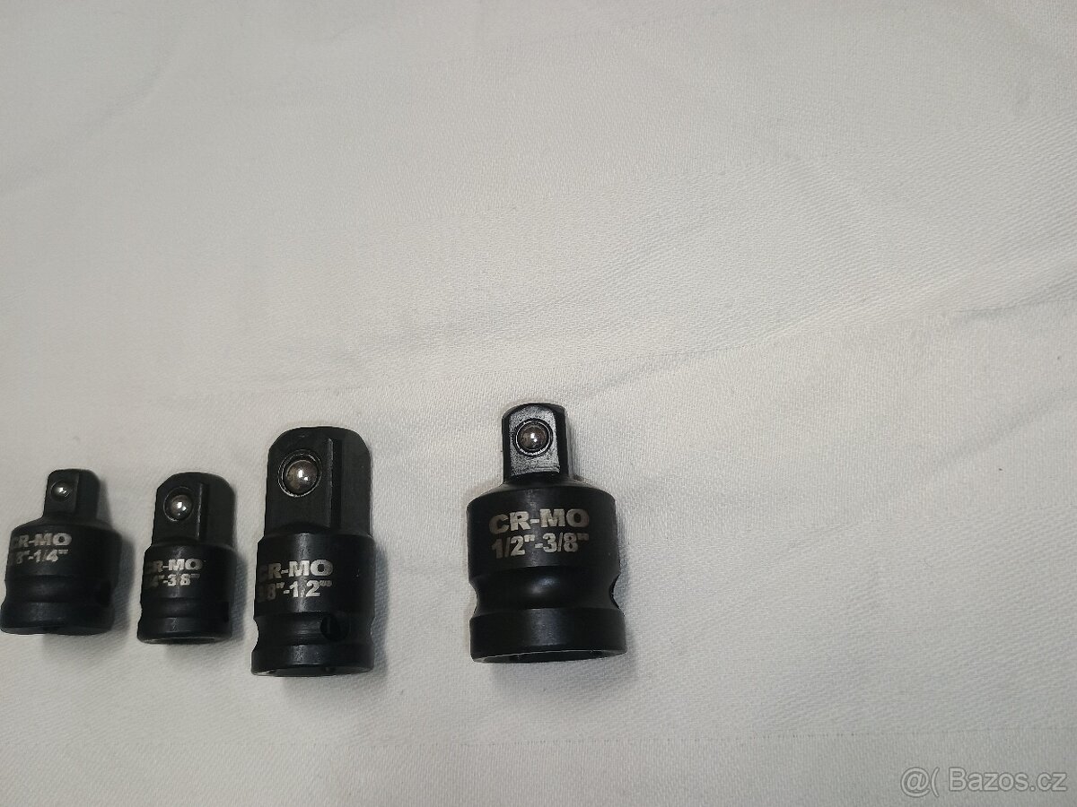 Nová sada 4 adaptérů pro rázové hlavice - 3