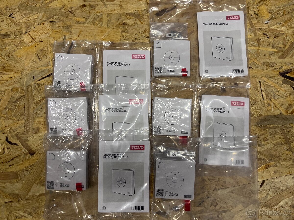 VELUX - dálková ovládání KLI312 a KLI313 - 3