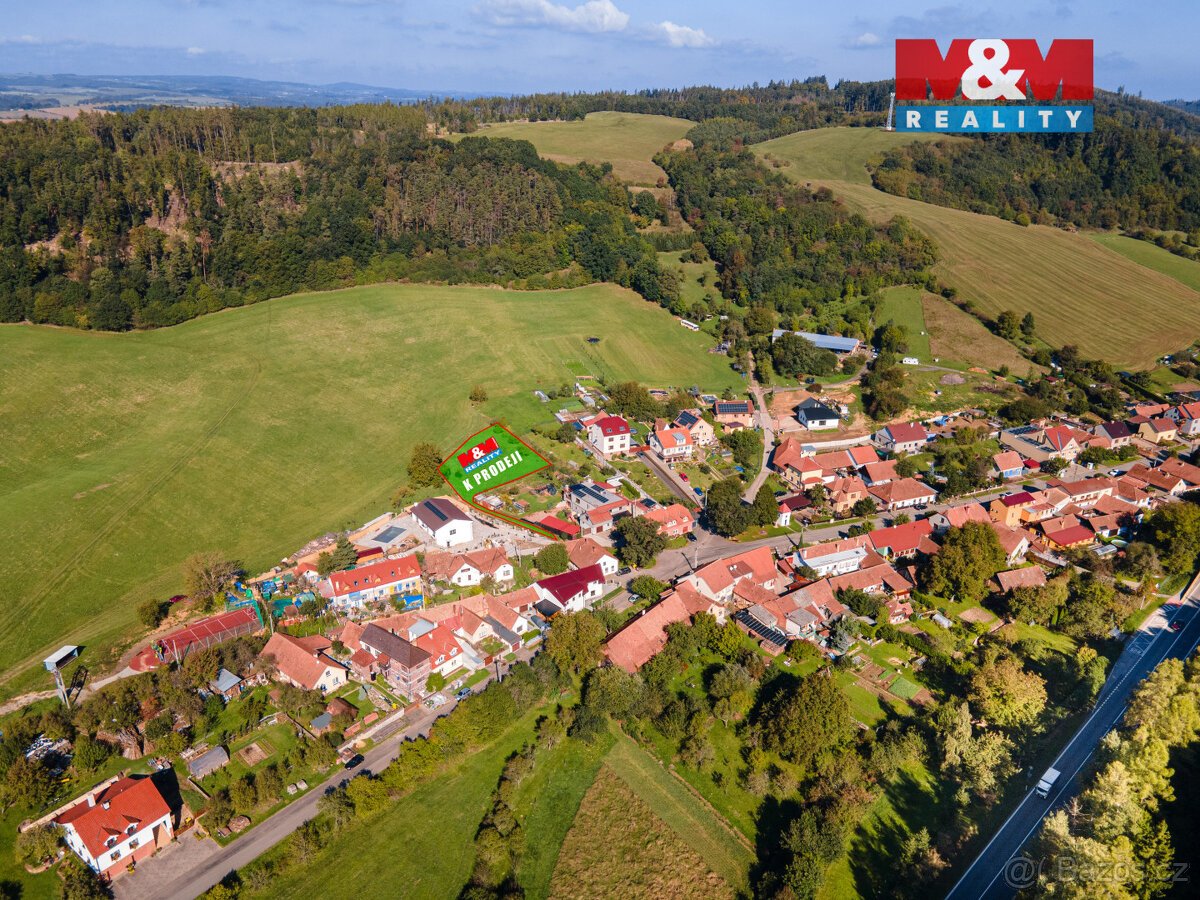 Prodej pozemku k bydlení, 1233 m², Závist - 3