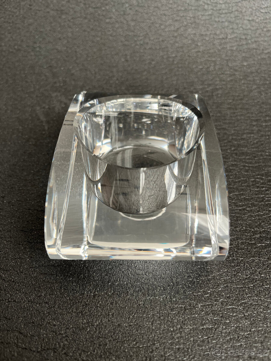 Moser Křišťálový svícen, těžítko, D 12 cm - 3