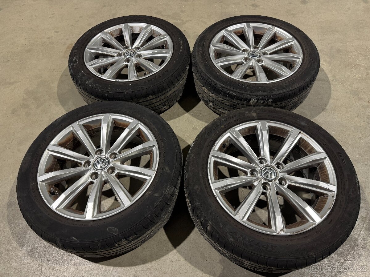 Sada kol VW London VW R17 5x112 215/55 3G0601025D - 3