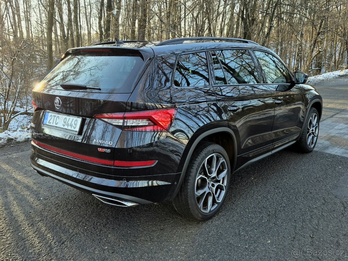 Krásný Kodiaq RS 2,0 TDi176kw WEBASTO odpočet DPH TAŽNÉ - 3