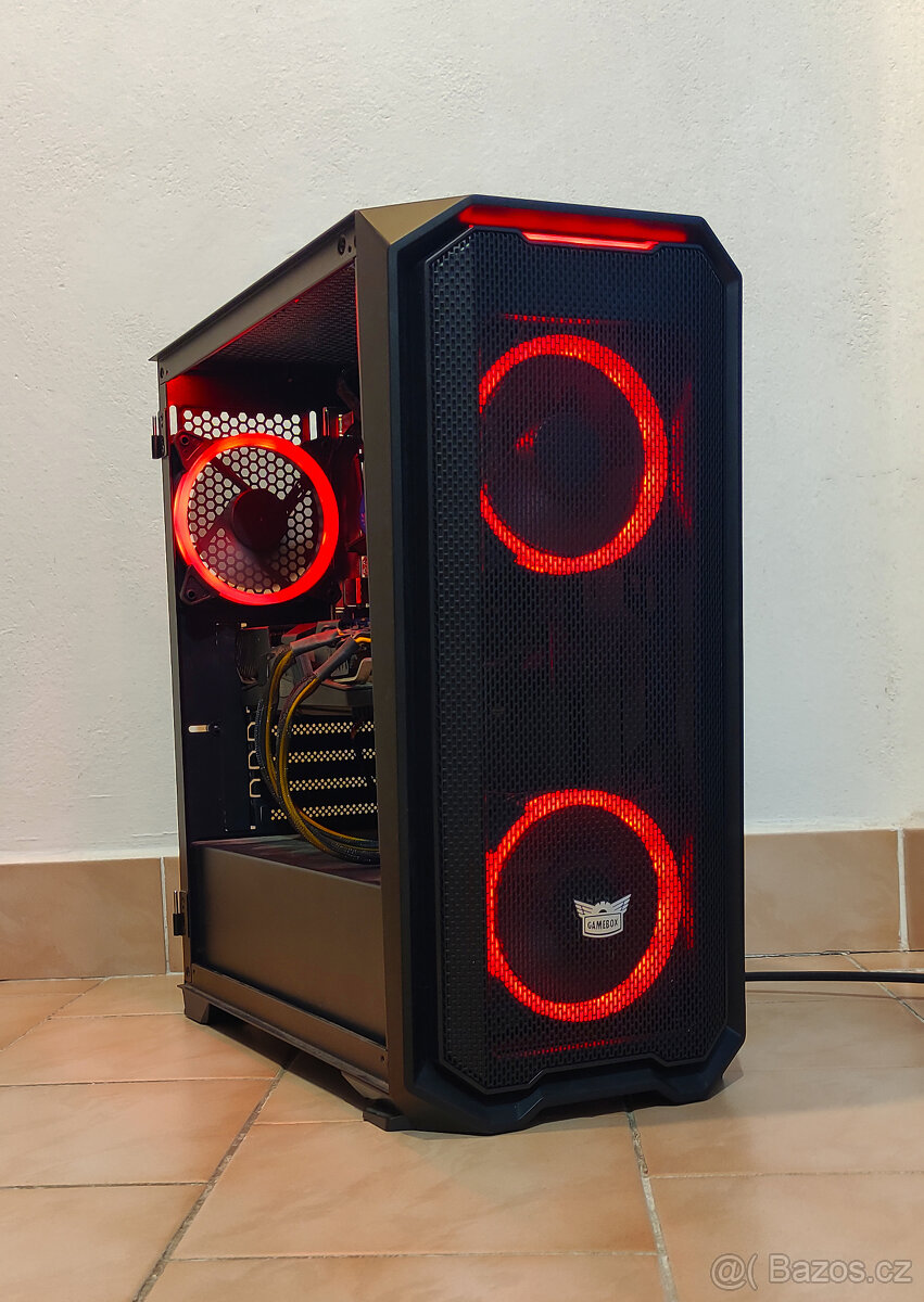 Herní počítač s RX 5700 XT, Ryzen 7 - 3