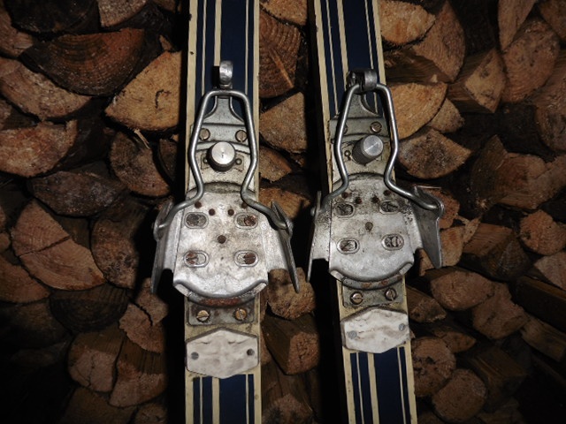 Starší běžky s vázáním 75 - 3