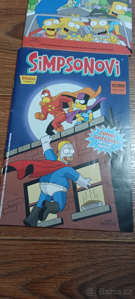 Časopisy Simpsonovi 2022 - 3