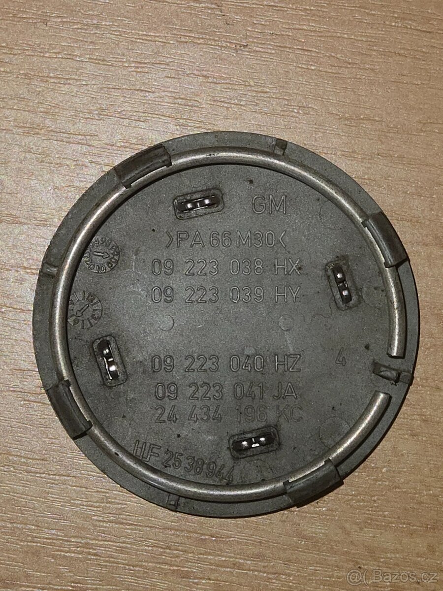 Pokličky alu kol Opel 61mm - 3