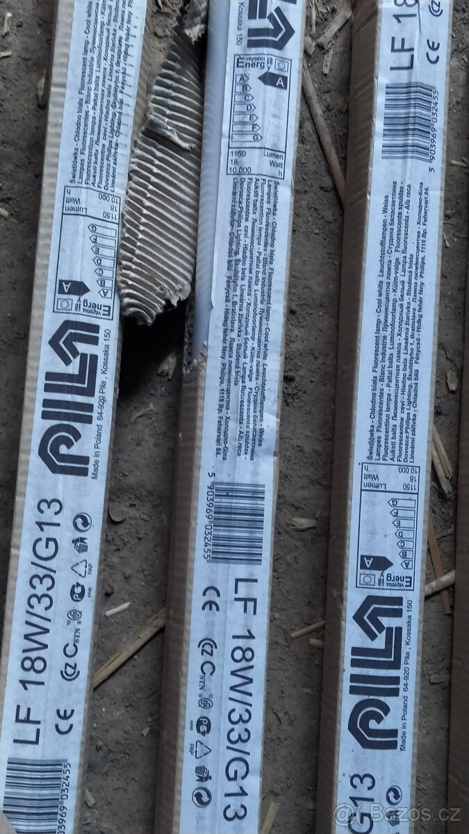 6 ks zářivka 18w/33/G13 60 cm - 3