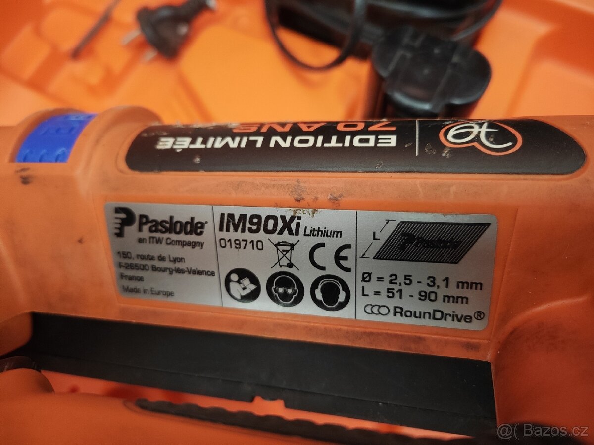 Hrebikovacka paslode impulse IM90Xi - 3