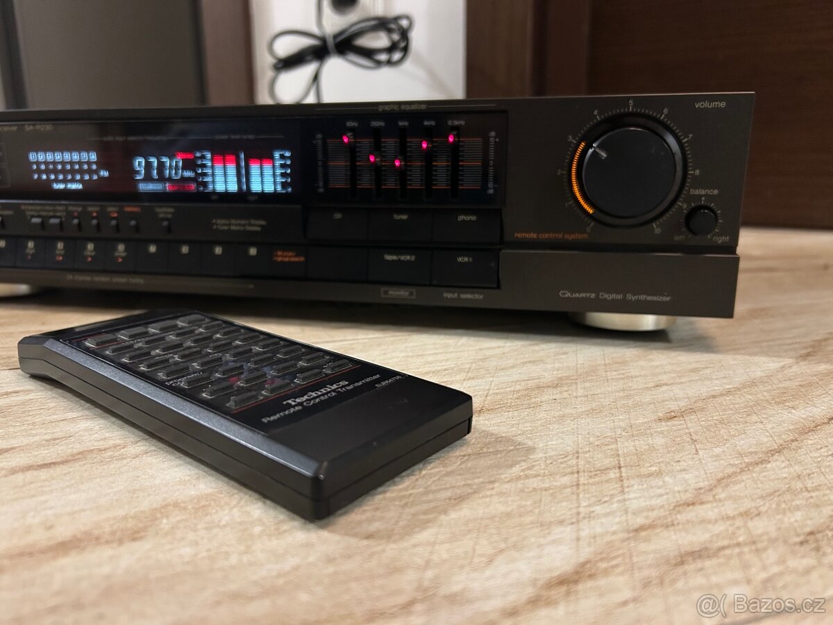 Technics SA-R230 Stereo Receiver FM/AM vč. DO - 3