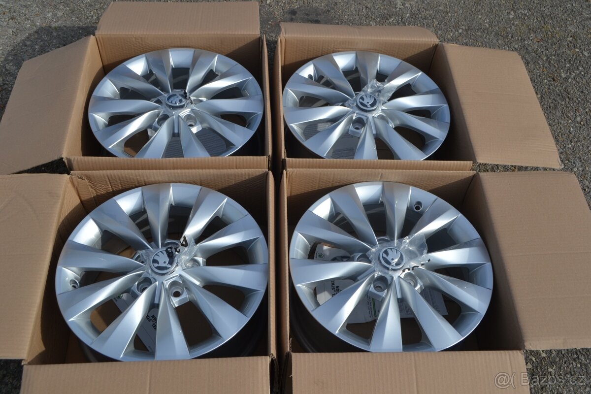 Škoda Karoq,Seat Ateca – NOVÉ 16 orig.Alu disky 6x16 - 3