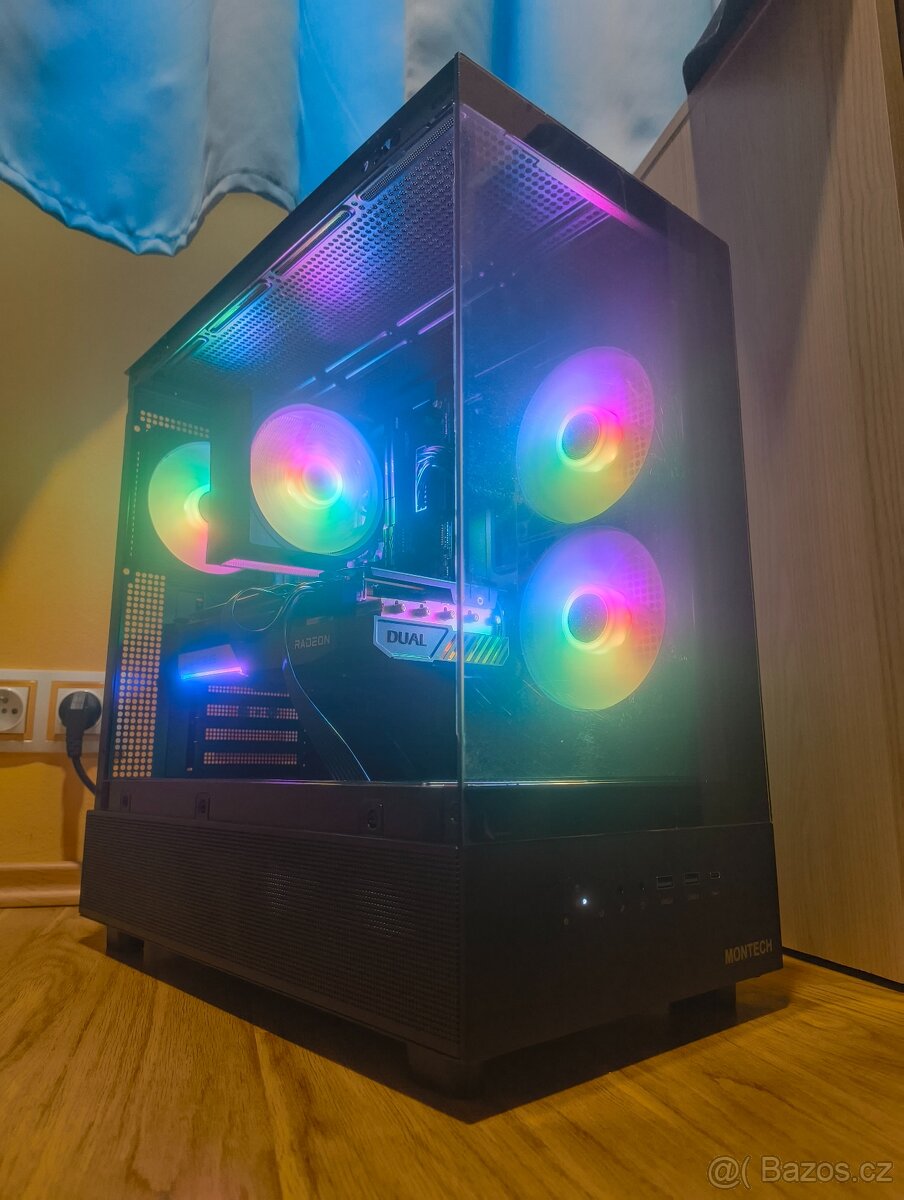 Herní pc - RX 6700 XT, Ryzen 5 3600, 2TB NVMe SSD, 32GB RAM - 3