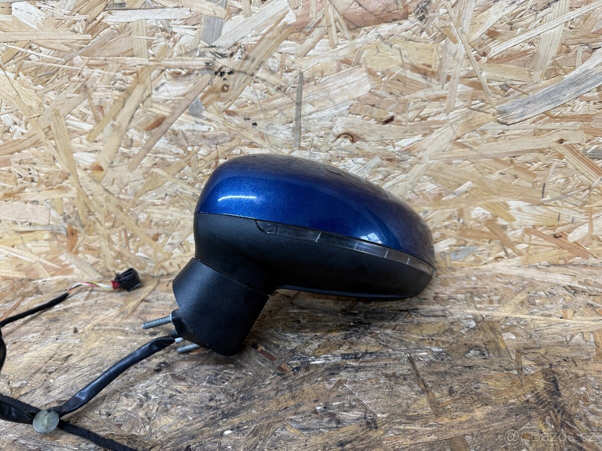 LEVÉ ZPĚTNÉ ZRCÁTKO AUDI A1 2010-2014 5 PINOVÉ LX5Q - 3