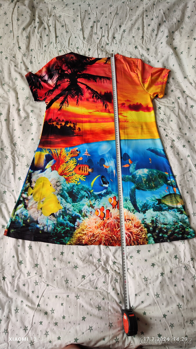 Nové šaty s 3D mořským motivem - 3