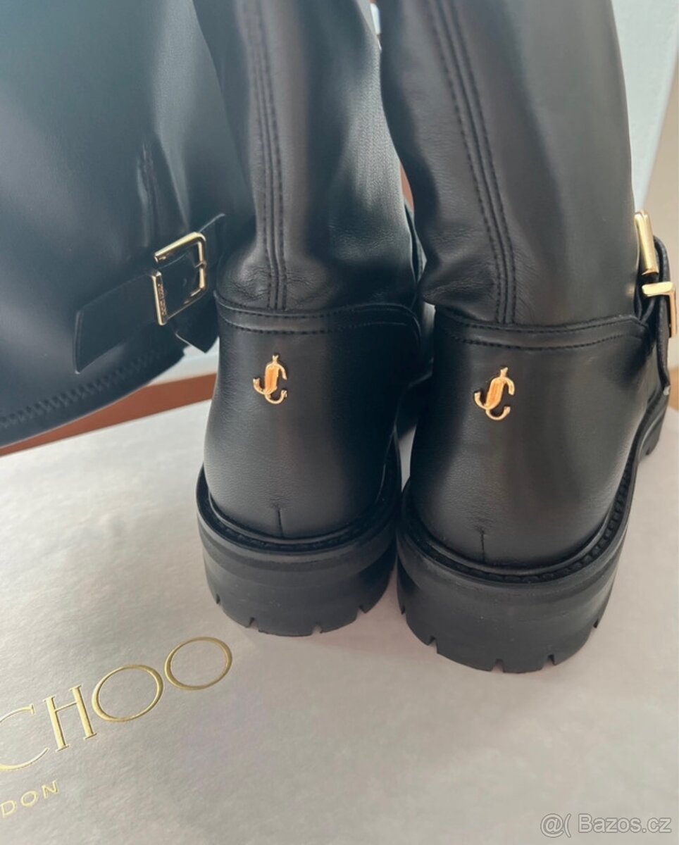 Jimmy Choo Biker Boots - Biker II Over the knee - 3