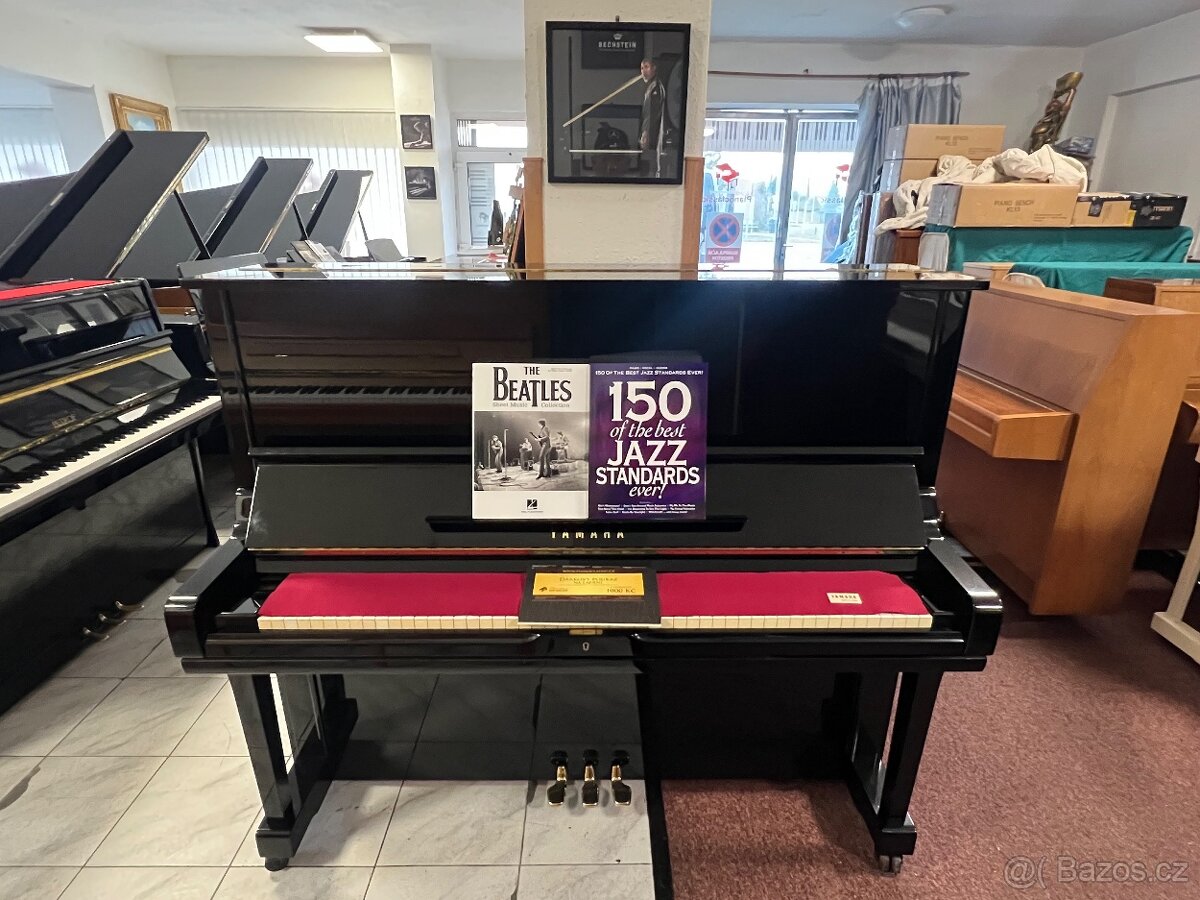 Yamaha U3 se zárukou 5 let, včetně židle, doprava zdarma. - 3