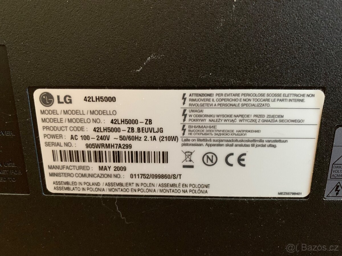 Televize LG 107 cm - 3