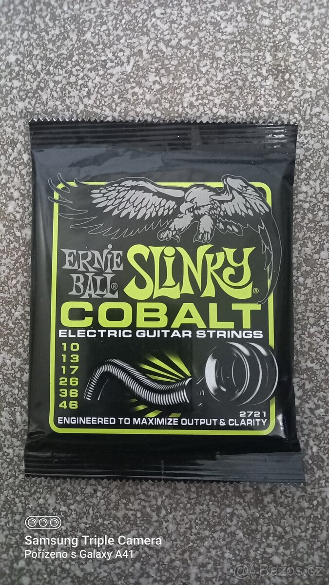 Struny na elektrickou kytaru 10/46 a 9/42 - 3