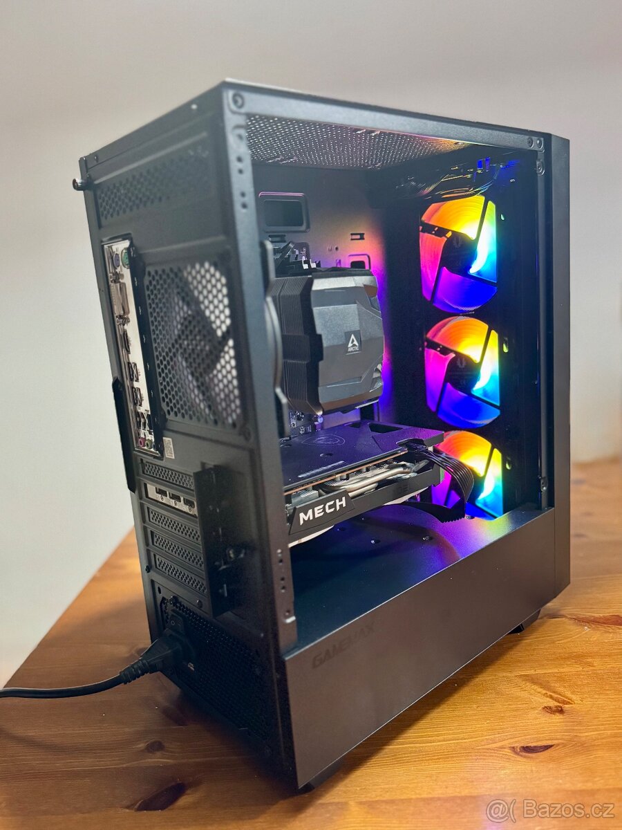 Herní PC Ryzen 5 3600 l RX 6600 l 512GB M2 SSD - 3