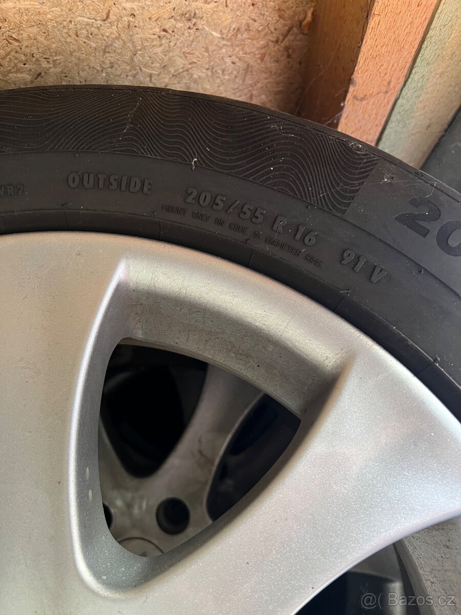 Prodam letni kola s alu na skoda octavia - 3