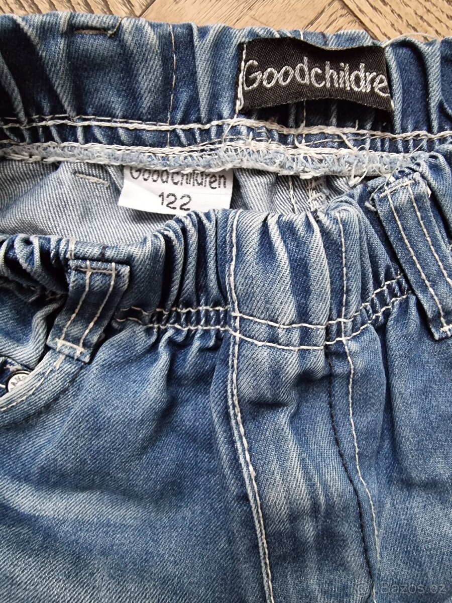 Džíny rifle kalhoty dámské dívčí - 3