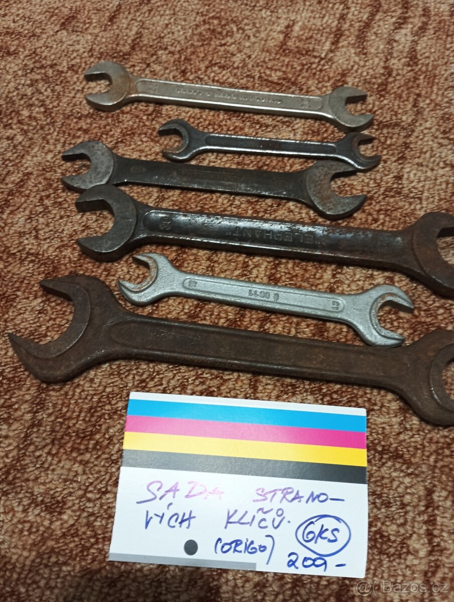sada stranových klíčů 6 kusů pozůstalost - 3