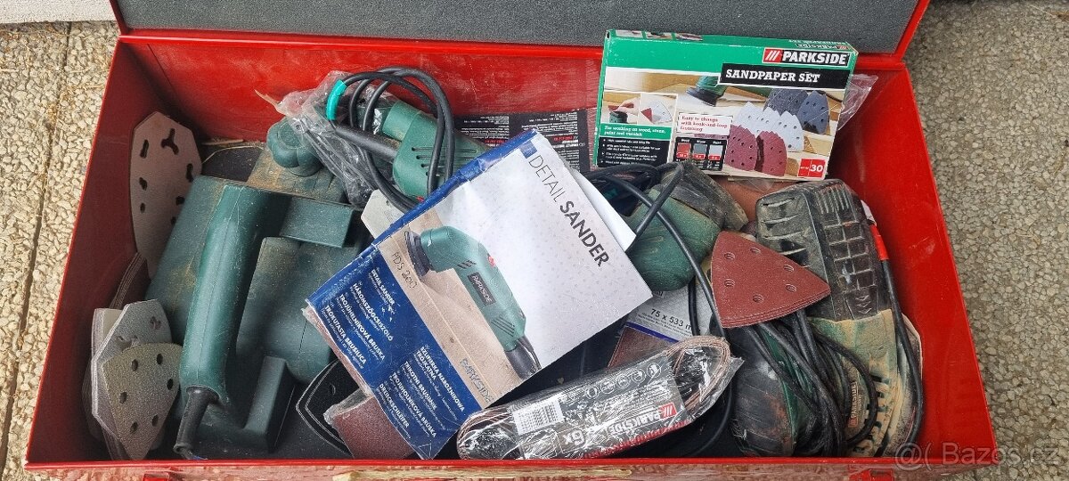 Sada elektrických brusek PARKSIDE + příslušenství - 3