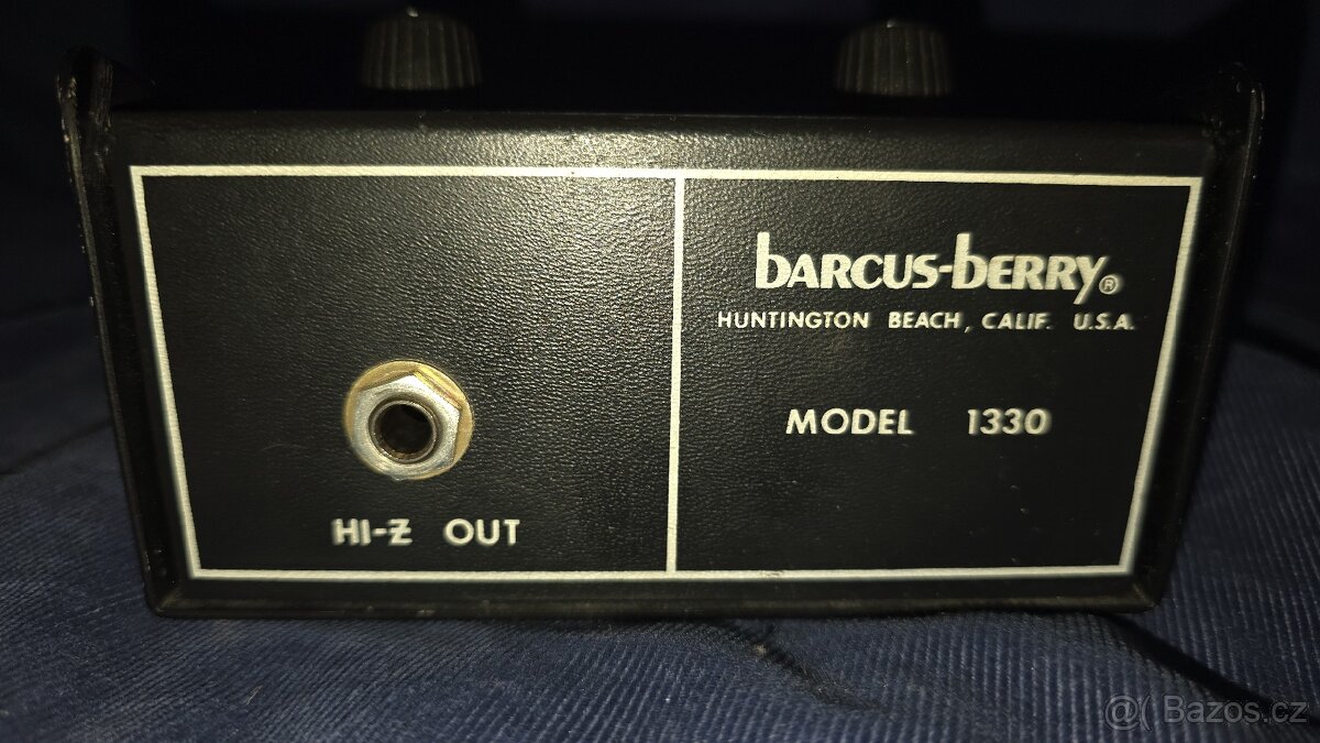 Barcus-Berry 1330 předzesilovač - 3