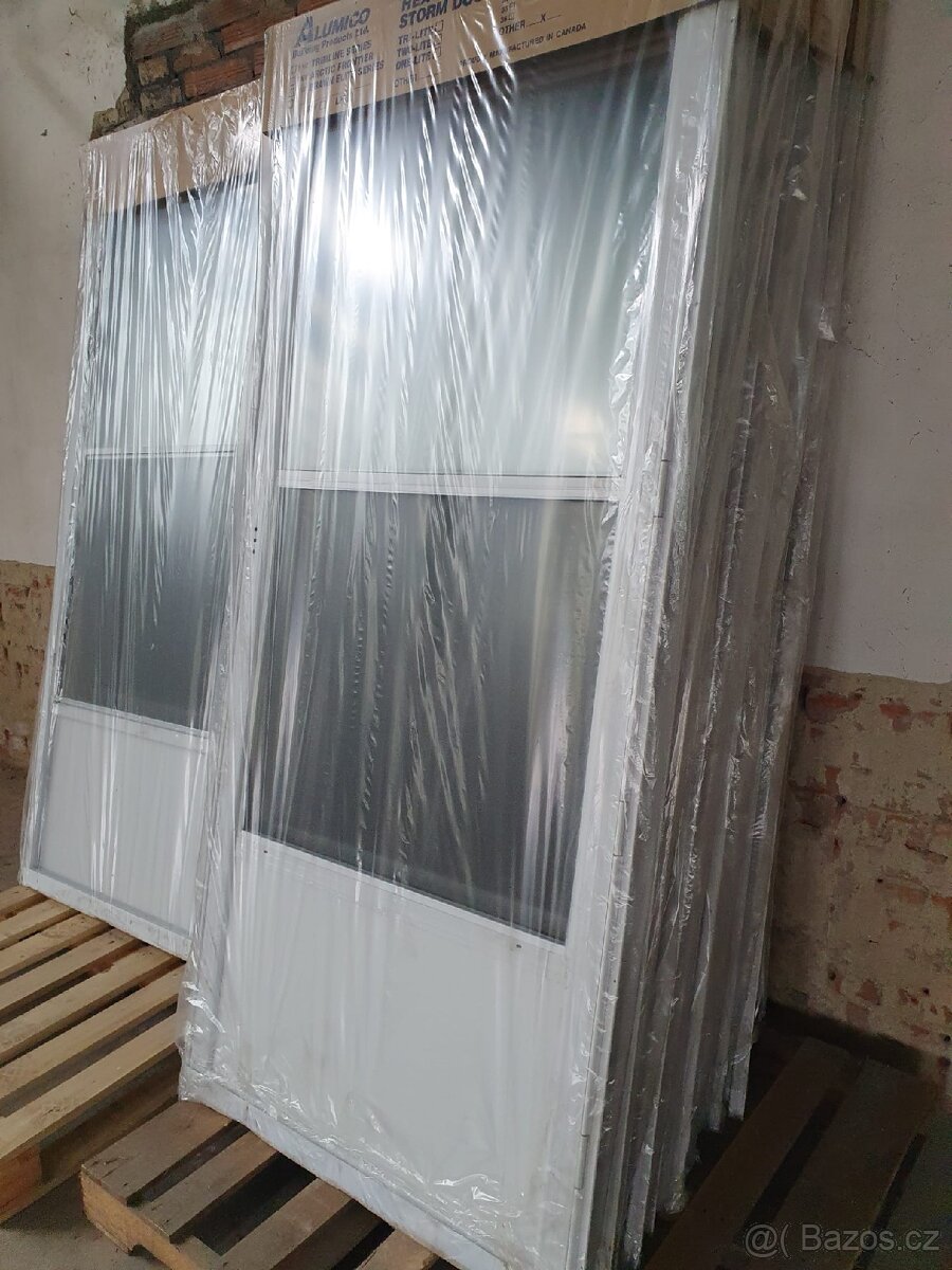 Hliníkové dveře - nové - 3