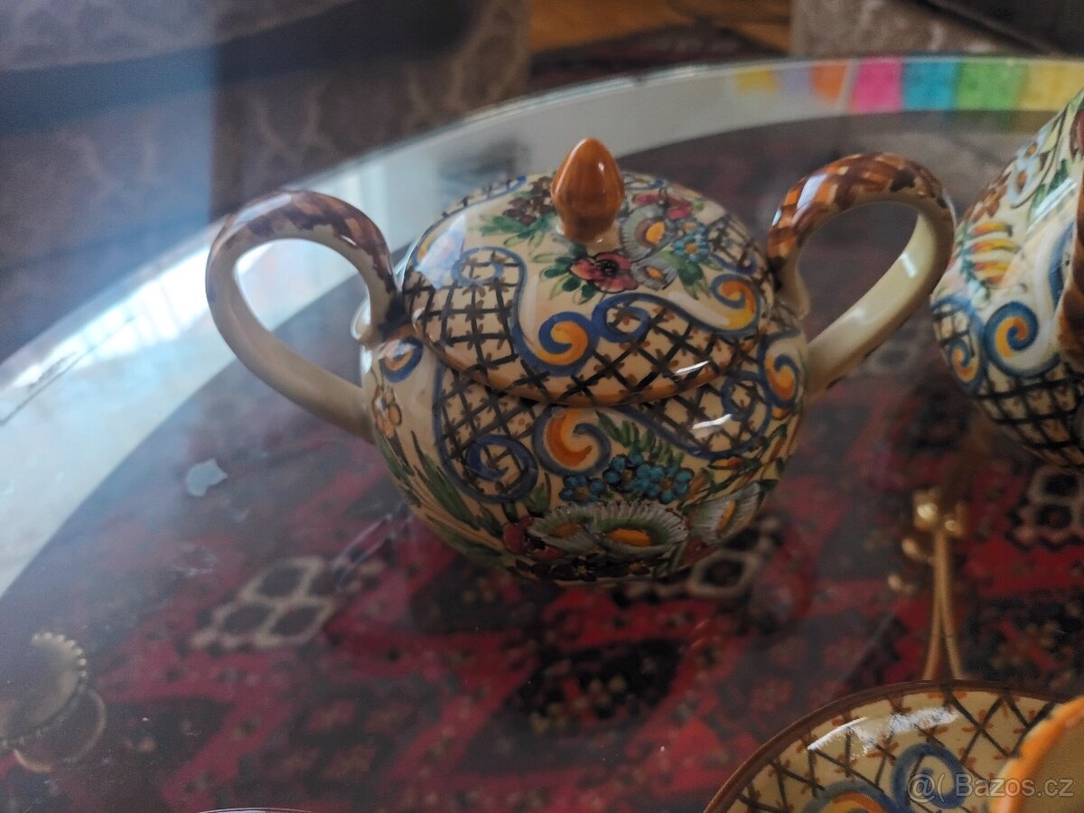 Ručně malovaná sada na čaj - 3