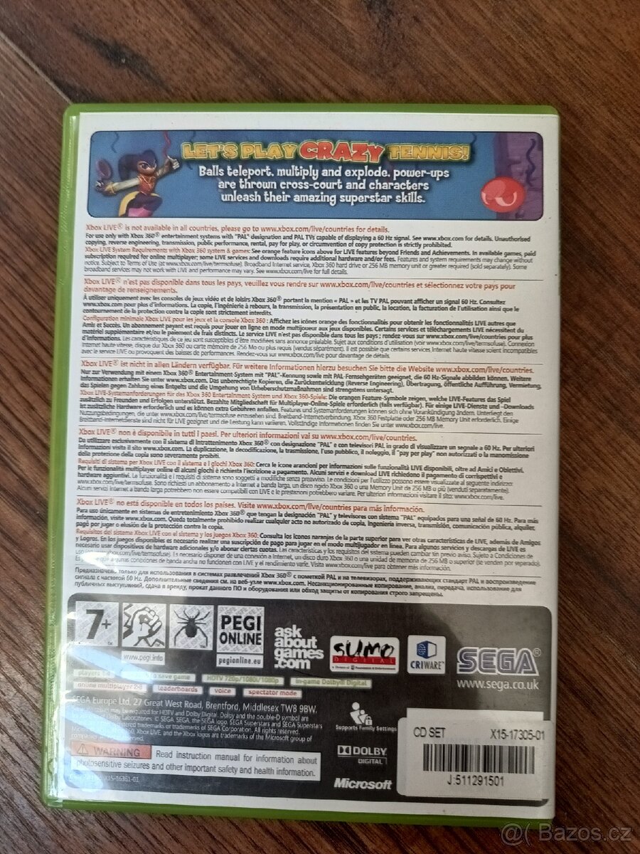 Xbox 360 Sega superstar tennis - 3