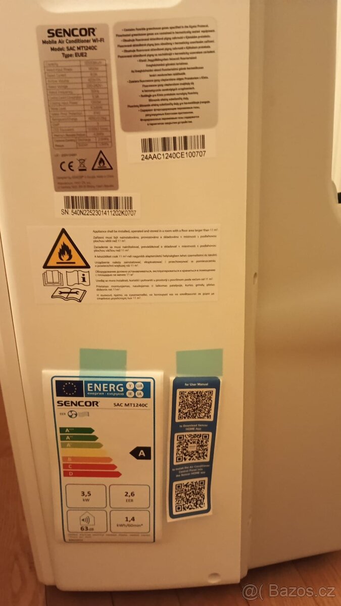 Mobilní klimatizace - Sencor - 3