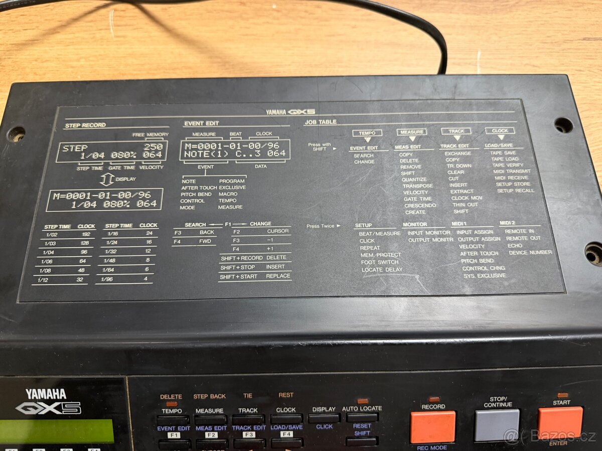 Yamaha QX5 MIDI Sequencer - 3