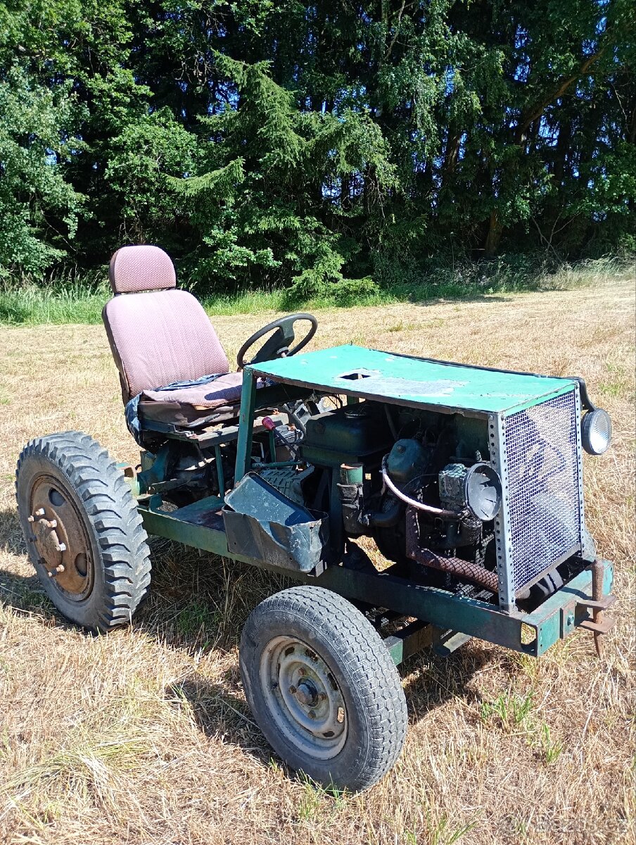 Traktor domácí výroby - 3