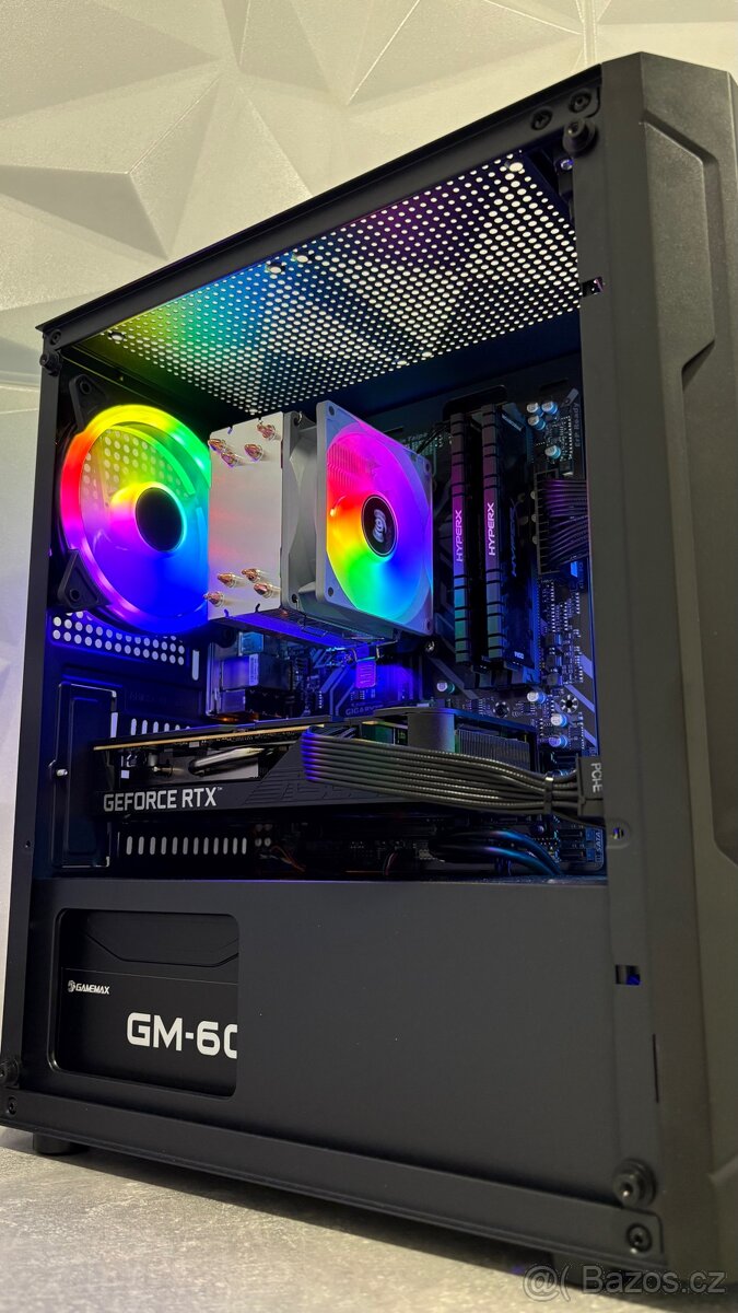 Herní PC RYZEN 5500 / RTX 5050 / DDR4 16GB / ZARUKA - 3