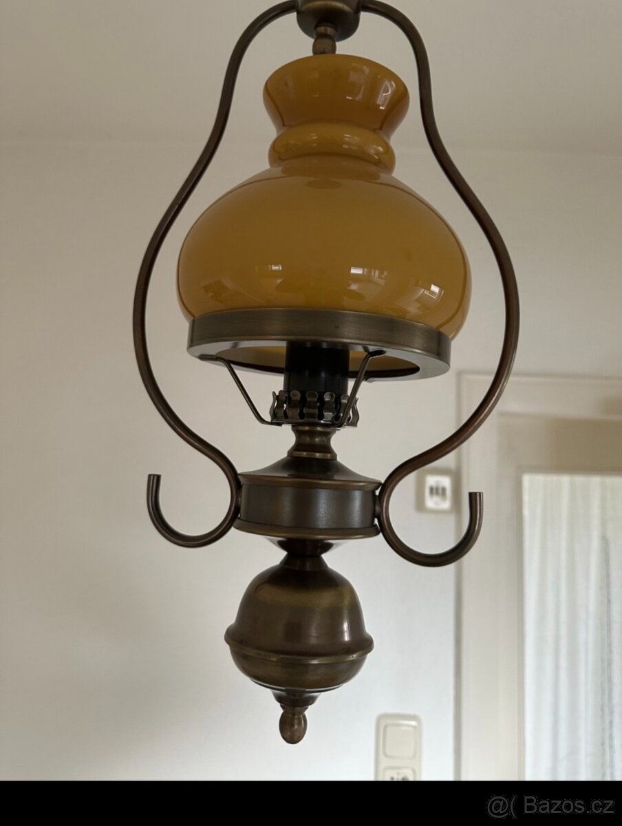 Rustikální holandské svítidlo, lampa - 3