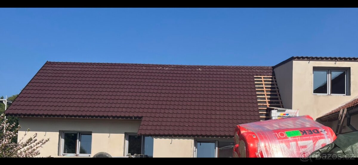 Modulová plechová střecha Budmat Bella Sara hnědá - 3