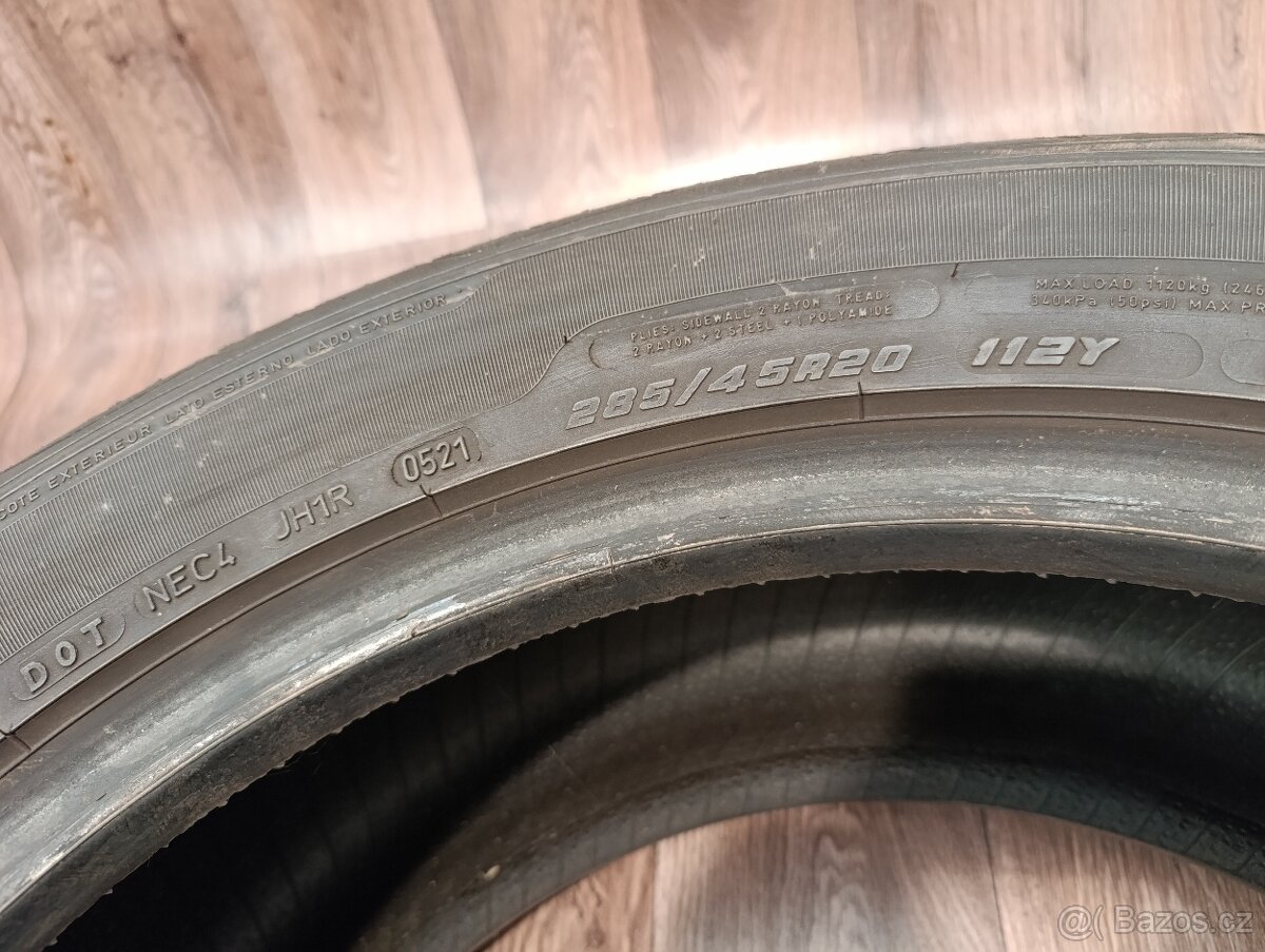 285/45 R20 112Y Goodyear letní pneu - 3