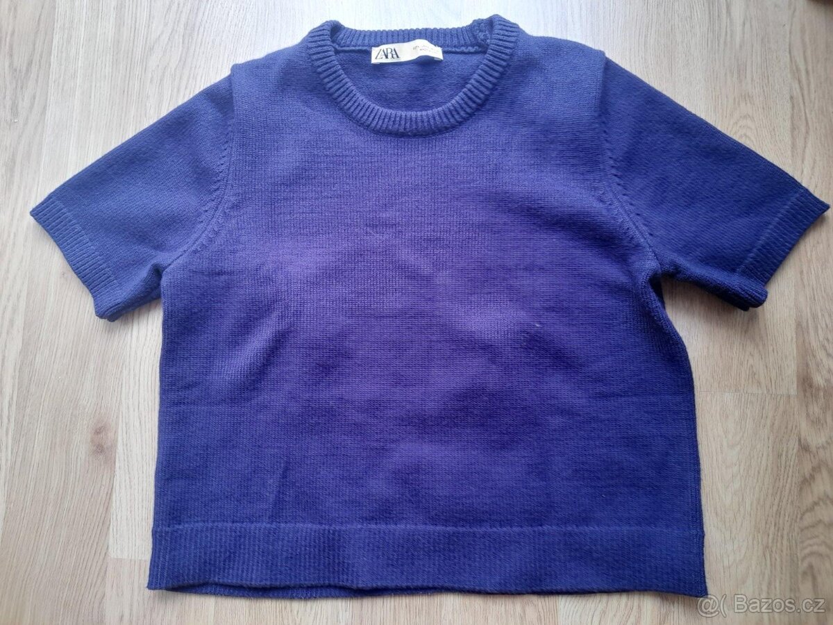 TMAVE MODRE TRICKO - vel. L - 3