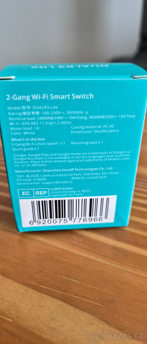 SONOFF Smart spínač Dual R3 Lite WiFi - 3