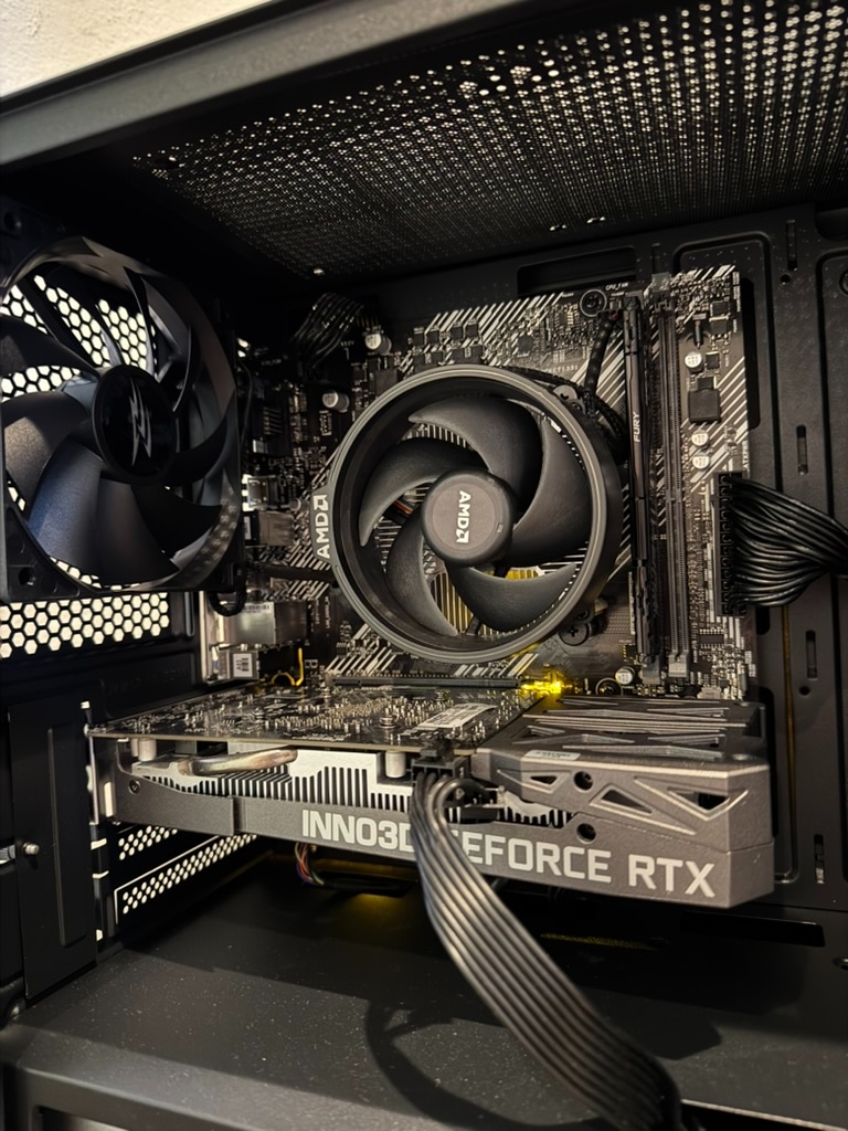 Herní PC | RTX 3050 8GB | Ryzen 5500 | 500GB M.2 SSD - 3