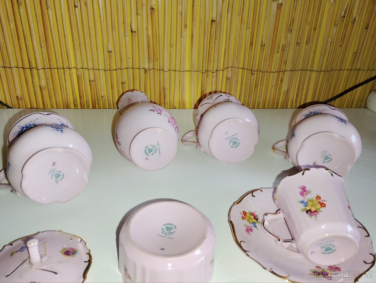 Porcelán růžový 14k - 3