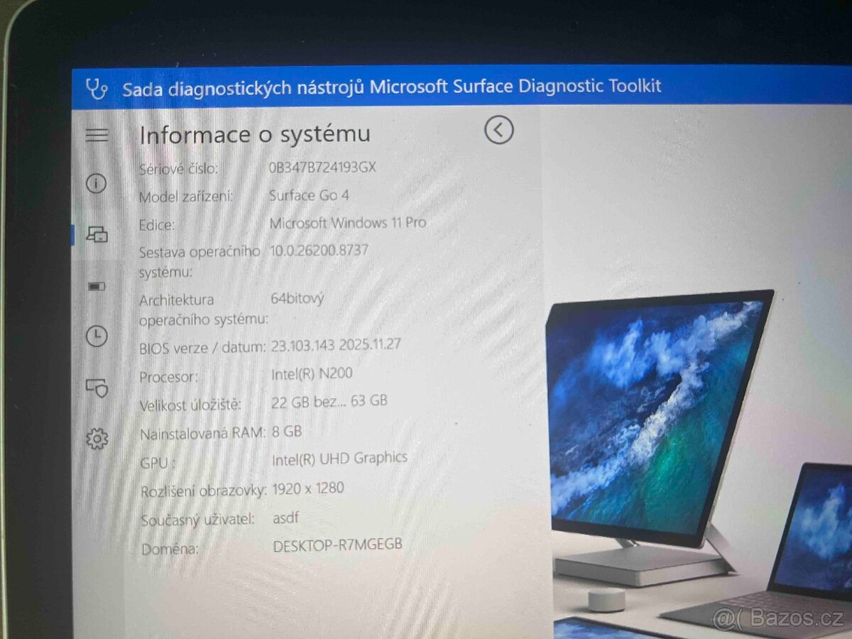 🔥 Microsoft Surface Go 4 – TOP stav, rychlý, lehký, - 3