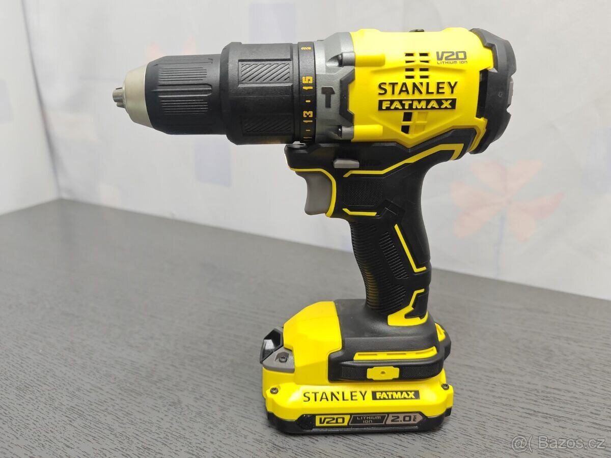 Aku vrtačka s příklepem Stanley FatMax SFMCD715D2K - 3