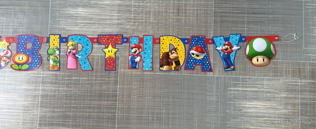 Narozeninovy set Super Mario - 3