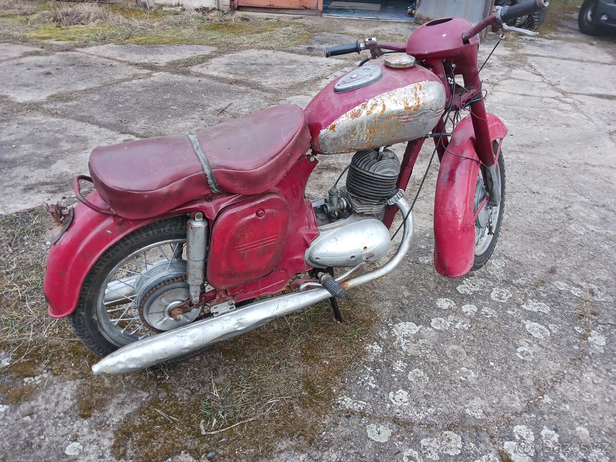 Jawa, čz 125,175 - 3