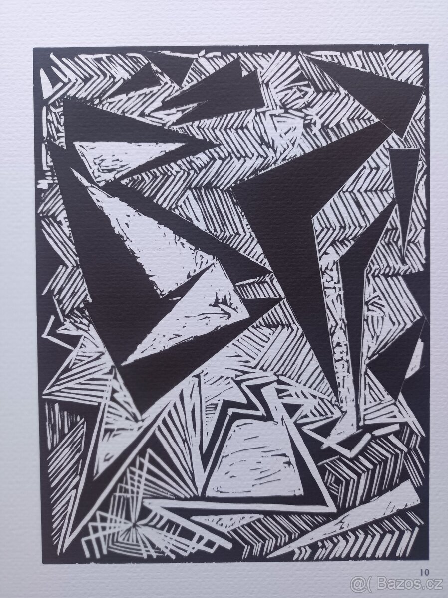 František Kupka - Čtyři příběhy bílé a černé - grafika č .10 - 3