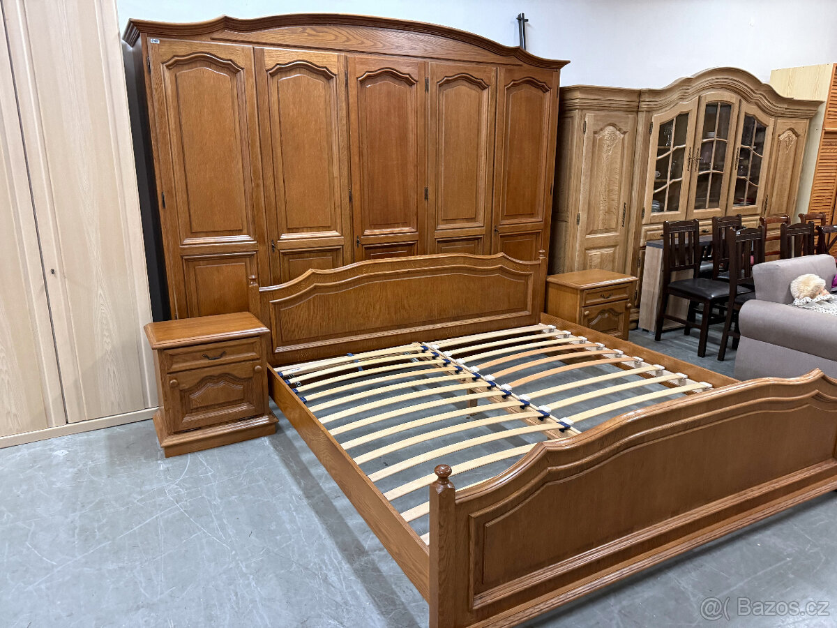 Rustikální dubová ložnice - 3