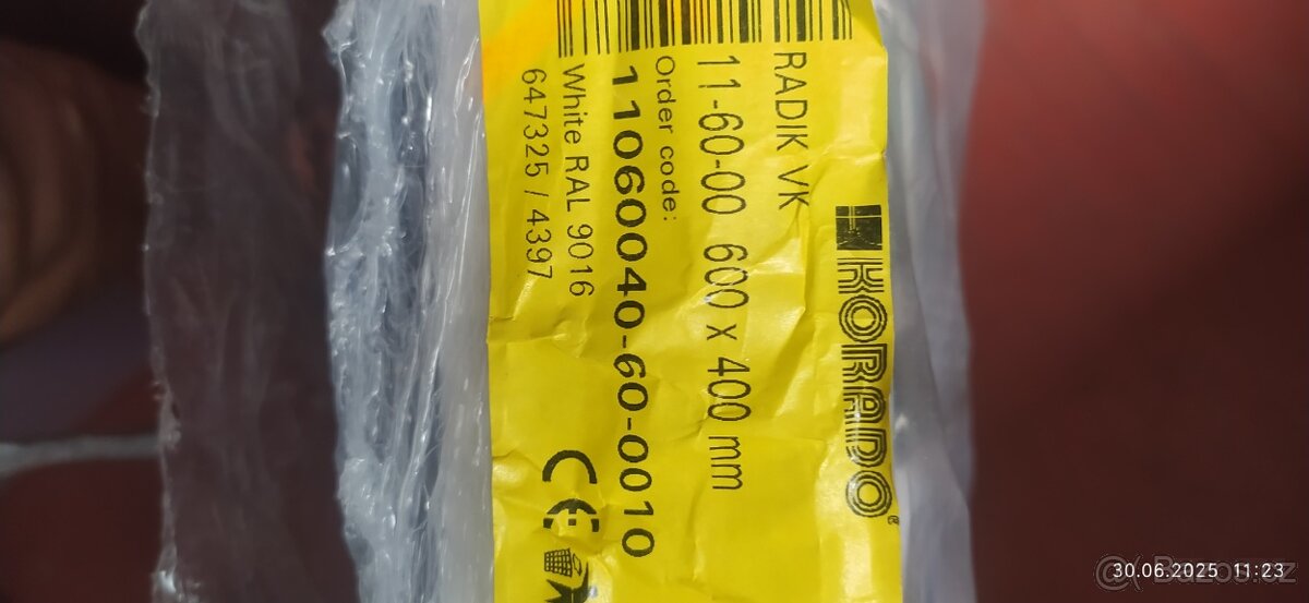 Prodám nový deskový radiátor - 3